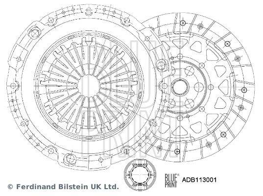 BLUE PRINT sankabos komplektas ADB113001